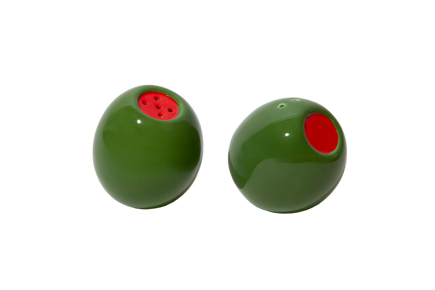 Olivia salt og pebersæt - grøn